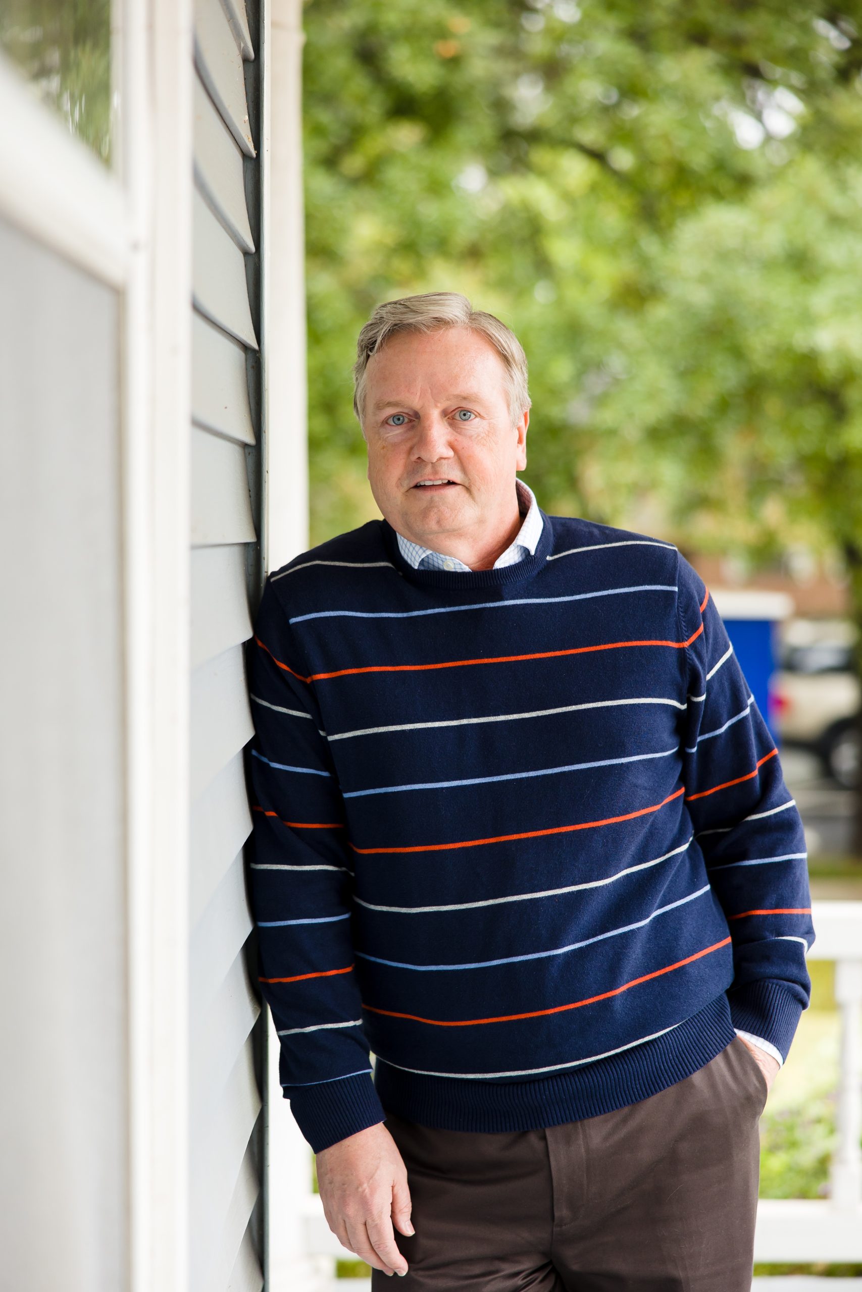 Patrick Banks in Blue Sweater